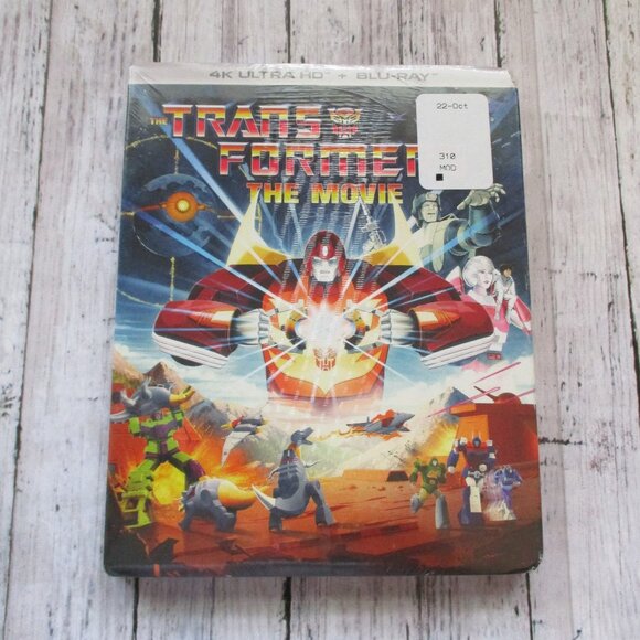 Transformers The Movie 4K Ultra HD + Blu-Ray Movie 35th Anniversary - Picture 1 of 2